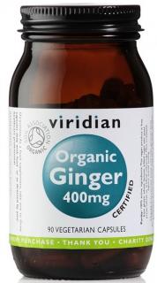 Organic Ginger 400mg 90 kapslí (zázvor)
