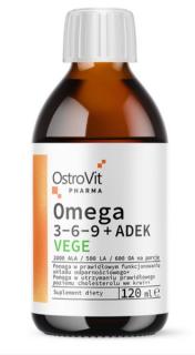 Pharma Omega 3-6-9 + ADEK Vege Liquid 120 ml