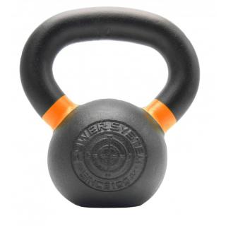 Posilovací činka KETTLEBELL PS 4100 - 4103 Hmotnost: 4101 - 8 kg oranžový