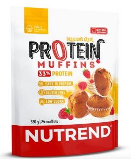 Protein Muffins 520 g Příchuť: Vanilka s malinami