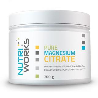 Pure Magnesium Citrate 200g