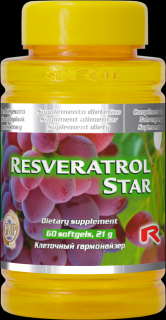 RESVERATROL STAR 60 tobolek