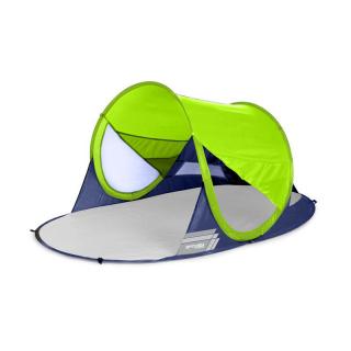 Samorozkládací plážový paravan STRATUS,  UV 40, 195x100x85 cm Barva: Limetka