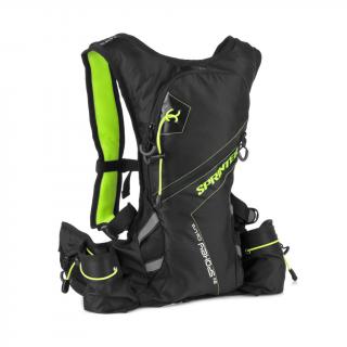 Sprinter cyklistický a běžecký batoh 5l (voděodolný) Barva: Zeleno/černý