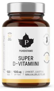 Super Vitamin D 4000iu 120 kapslí