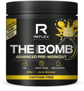 The Muscle Bomb Caffeine Free 400g Příchuť: Lemon Sherbet