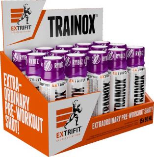 Trainox Shot 15 x 90 ml Příchuť: Černý rybíz