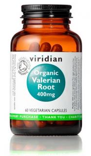 Valerian Root 400mg 60 kapslí Organic