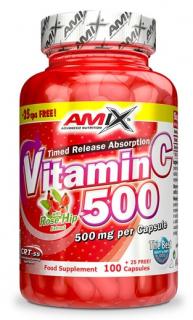 Vitamin C 500 mg 125 kapslí