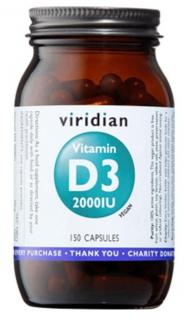 Vitamin D3 2000iu 150 kapslí