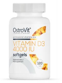 Vitamin D3 4000 IU 120 kapslí