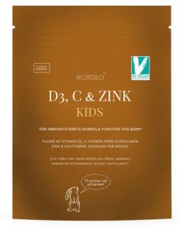 Vitamin D3, C and Zink Kids 53 g (75 dávek)