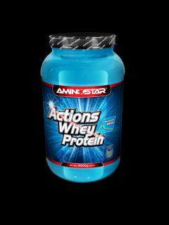 Whey Protein Actions 65% 2000 g Příchuť: Jahoda