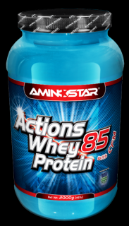 Whey Protein Actions 85% 1000 g Příchuť: Banán