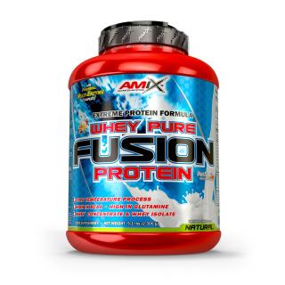 Whey Pure Fusion Protein 2300 g Příchuť: Jahoda