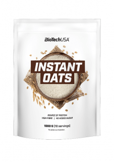 BioTech Instant Oats ovesné vločky 1000 g čokoláda