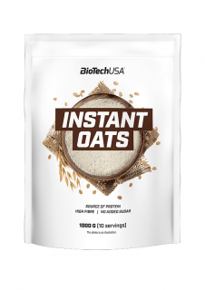 BioTech Instant Oats ovesné vločky 1000 g Cookies and cream