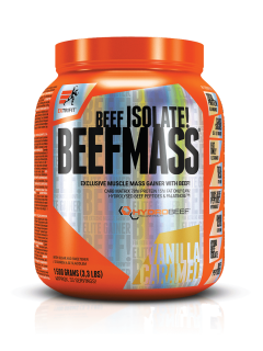 Extrifit BeefMass proteinový nápoj se sacharidy 3000 g Vanilka