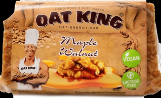 Lsp Oat King Energy Bar ručně dělaný flapjack 95 g javorový sirup a vlašský oříšek