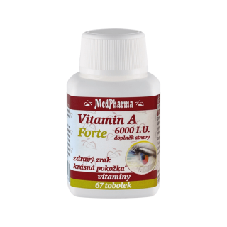 Medpharma Vitamin A 6000 I.U. Forte 67 tobolek