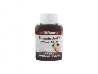 Medpharma Vitamin A + D (5000 I.U./400 I.U.) 107 tobolek