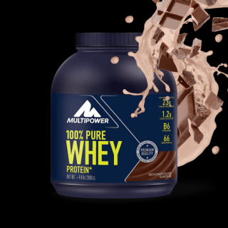 Multipower 100% pure whey protein syrovátkový protein 2000 g čokoláda