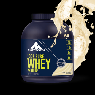 Multipower 100% pure whey protein syrovátkový protein 2000 g vanilka