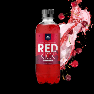 Multipower Red Kick energetický nápoj bez cukru 330 ml