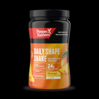 Power System Daily Shape Meal koktejl na redukci hmotnosti 360 g mango 2+1 ZDARMA