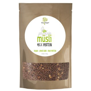 ProVista 45% Protein Müsli proteinová snídaně 750 g Čokoláda