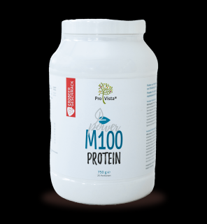 ProVista M100 proteinový koktejl s kolagenem 750 g Jahoda