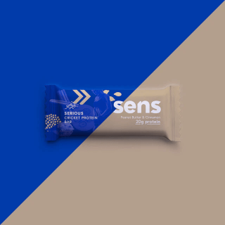 Sens Serious proteinová tyčinka buráková máslo & skořice 60 g