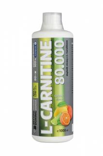 Wellness Food L-carnitine 80 000mg spalovač tuků citrus 1 litr
