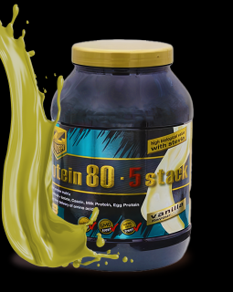 Z-Konzept Protein 80 5 STACK vícesložkový protein 750 g vanilka