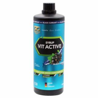 Z-Konzept Vit Active Syrup nízkokalorický iontový nápoj koncentrát 1L rybíz