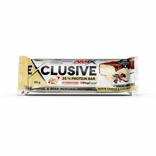 Amix Exclusive Protein Bar 85g Příchuť: Bílá čokoláda a kokos