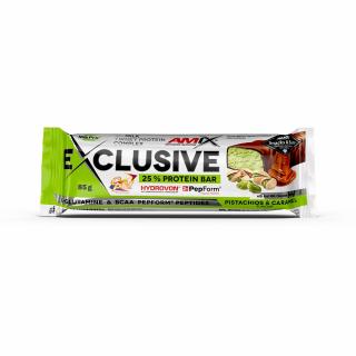 Amix Exclusive Protein Bar 85g Příchuť: Pistácie a karamel