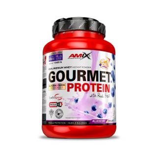 Amix Gourmet Protein Příchuť: Borůvka-jogurt, Velikost: 1000g
