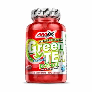 Amix Green Tea Extract with Vitamin C 100 kapslí
