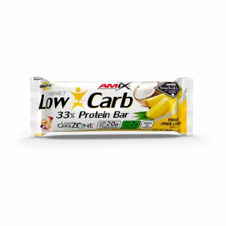 Amix Low-Carb 33% Protein Bar 60g Příchuť: Ananas/kokos