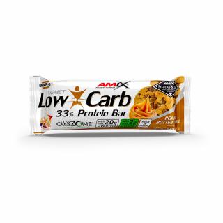 Amix Low-Carb 33% Protein Bar 60g Příchuť: Arašídové máslo