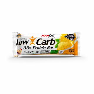 Amix Low-Carb 33% Protein Bar 60g Příchuť: Pomeranč
