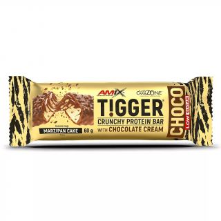 Amix Tigger Zero Choco Protein Bar 60g Příchuť: Marcipán