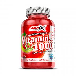 Amix Vitamin C 1000mg - 100 kapslí