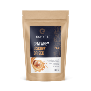 Espyre CFM Whey Protein 1000 g Příchuť: Lískový Oříšek