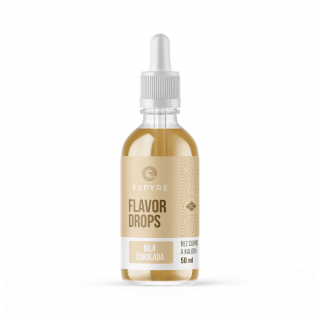 Espyre Flavor Drops 50 ml Příchuť: Bílá čokoláda