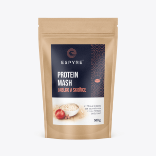 Espyre Proteinová kaše 500 g Příchuť: Jablko a skořice
