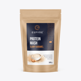 Espyre Proteinová kaše 500 g Příchuť: Slaný karamel (Min. trvanlivost do 31/1/2024)