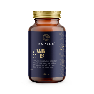 Espyre Vitamin D3 + K2 120 kapslí