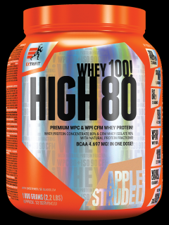 Extrifit High Whey 80 Příchuť: Lískový ořech, Velikost: 1000 g